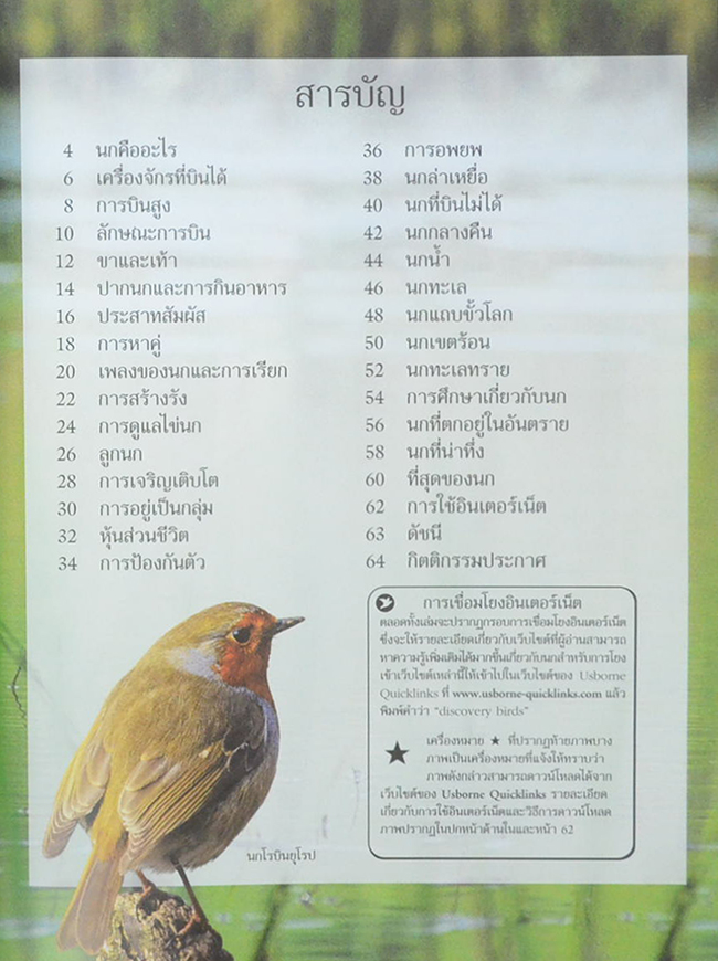 โลกของนก (ขายตามสภาพ)