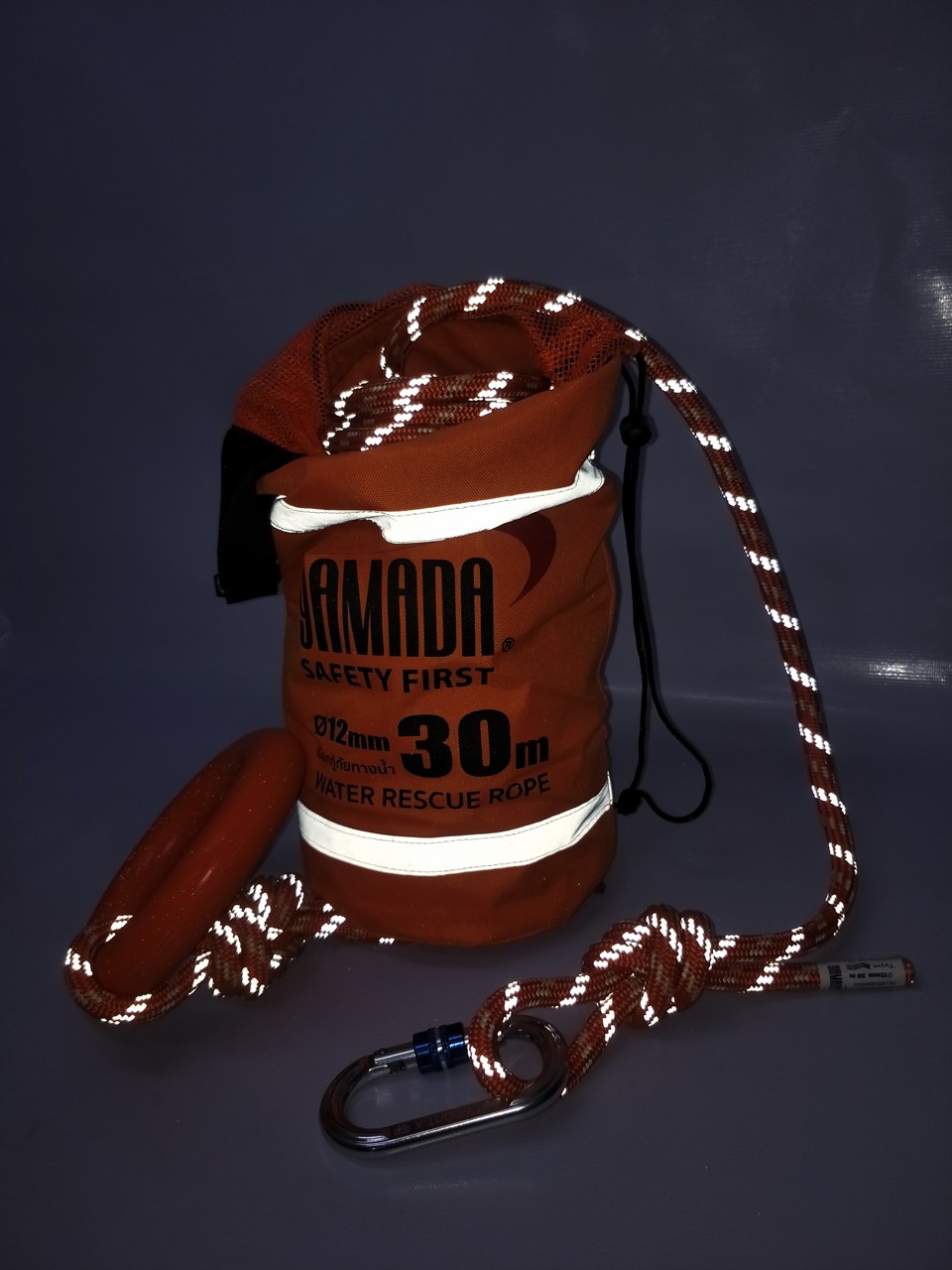 YAMADA ชุดเชือกกู้ภัยทางน้ำ 12mm