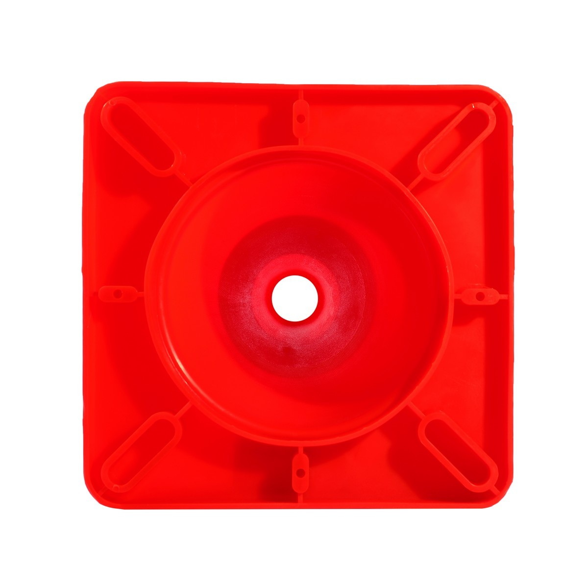 POLO กรวยจราจรพีวีซี 45cm 1แถบ