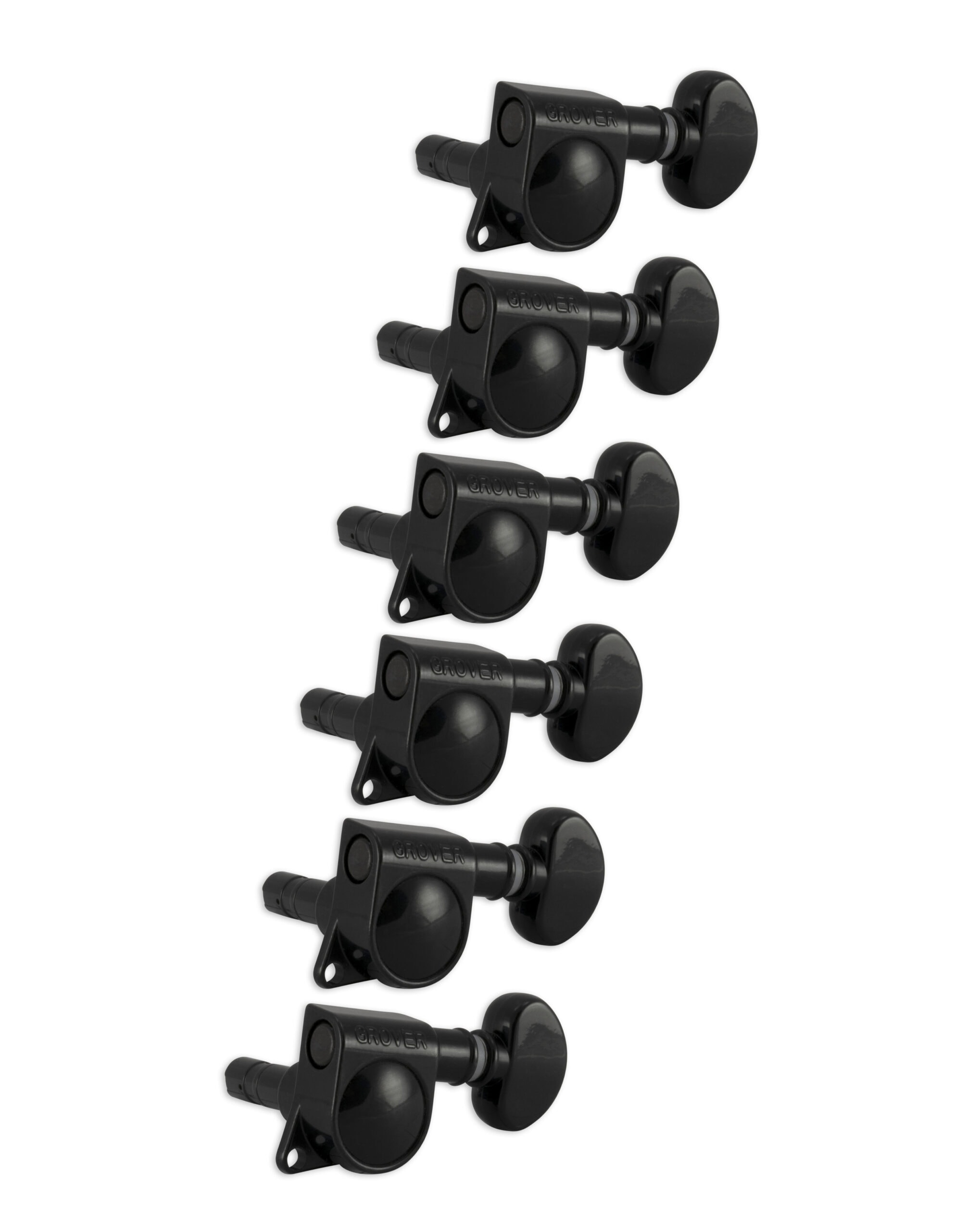 GROVER MID-SIZE LOCKING ROTOMATICS® 6-IN-LINE BLACK (406 SERIES) ของแท้ 100%