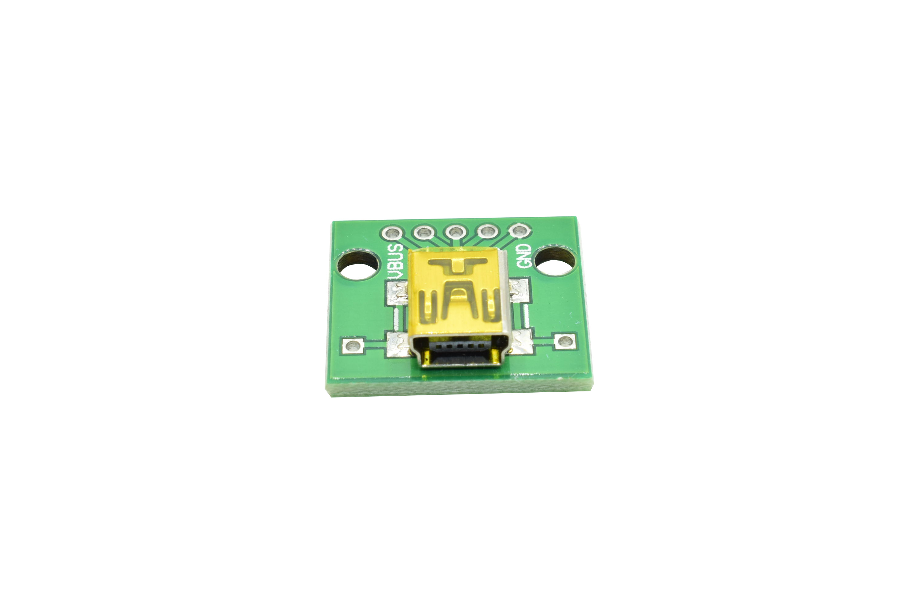 MINI USB to DIP female seat mini 5p patch to straight into the welded adapter board