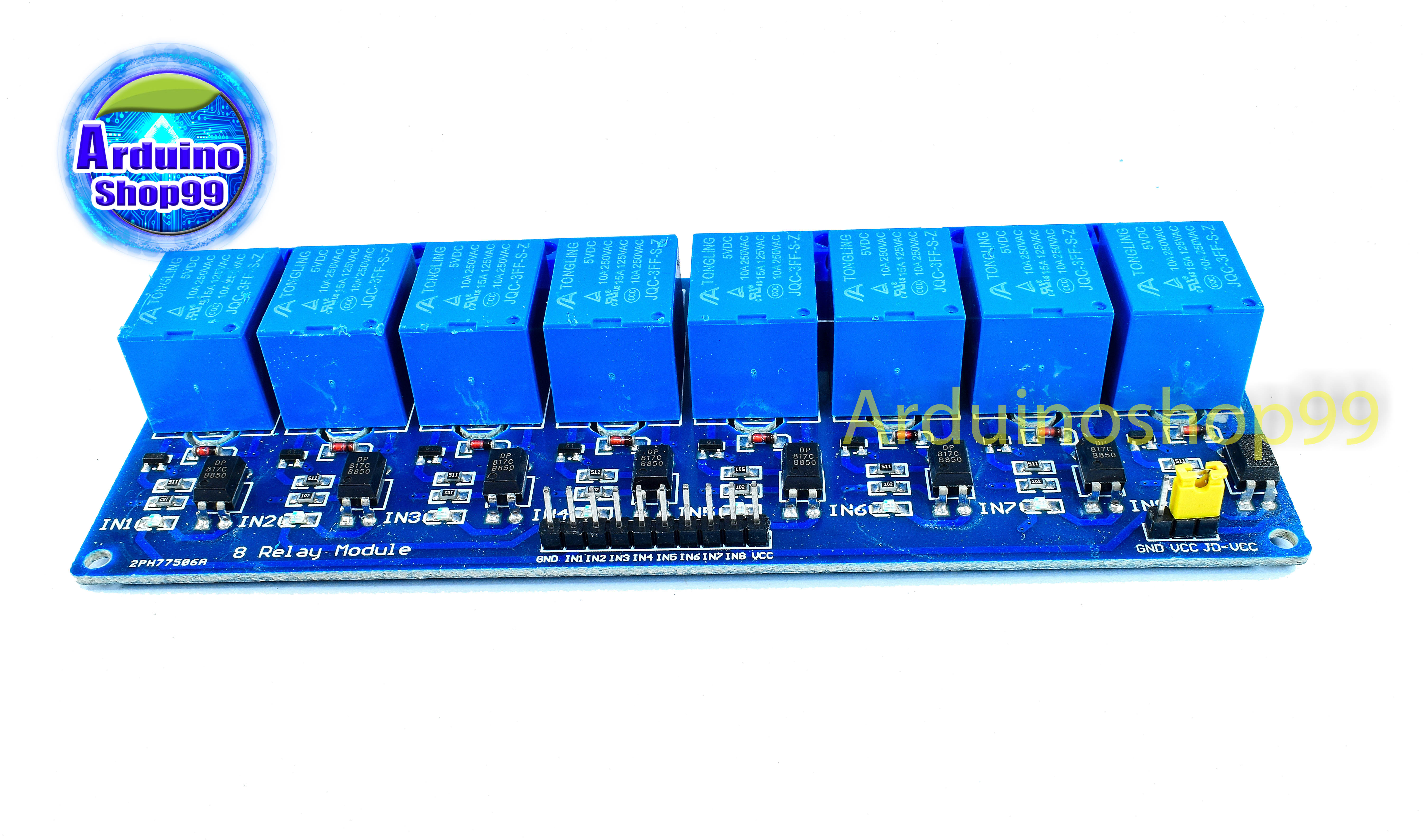 Relay 5V 8 channel 10A