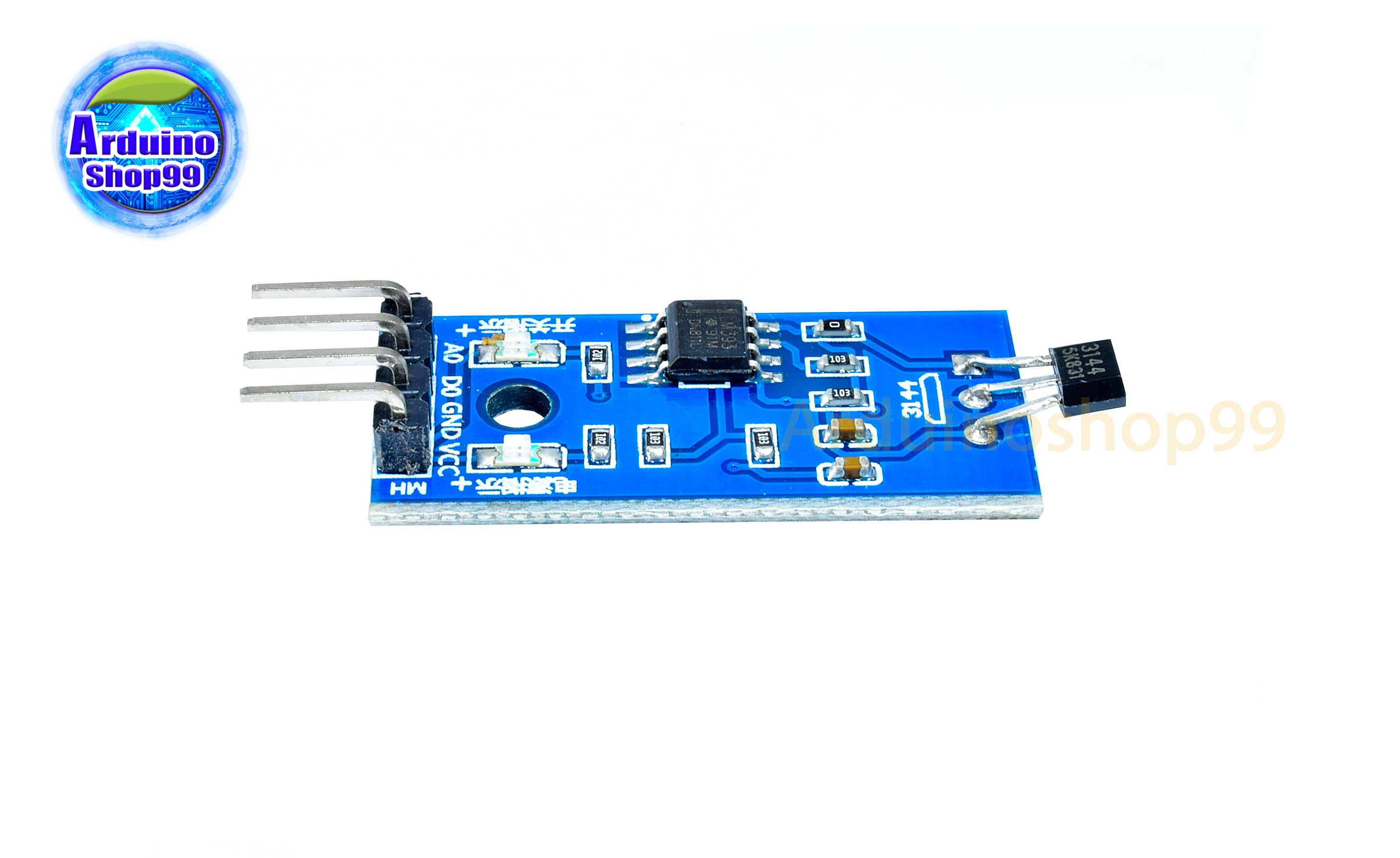 เซ็นเซอร์แม่เหล็ก Hall Sensor เซ็นเซอร์ตรวจจับแม่เหล็ก