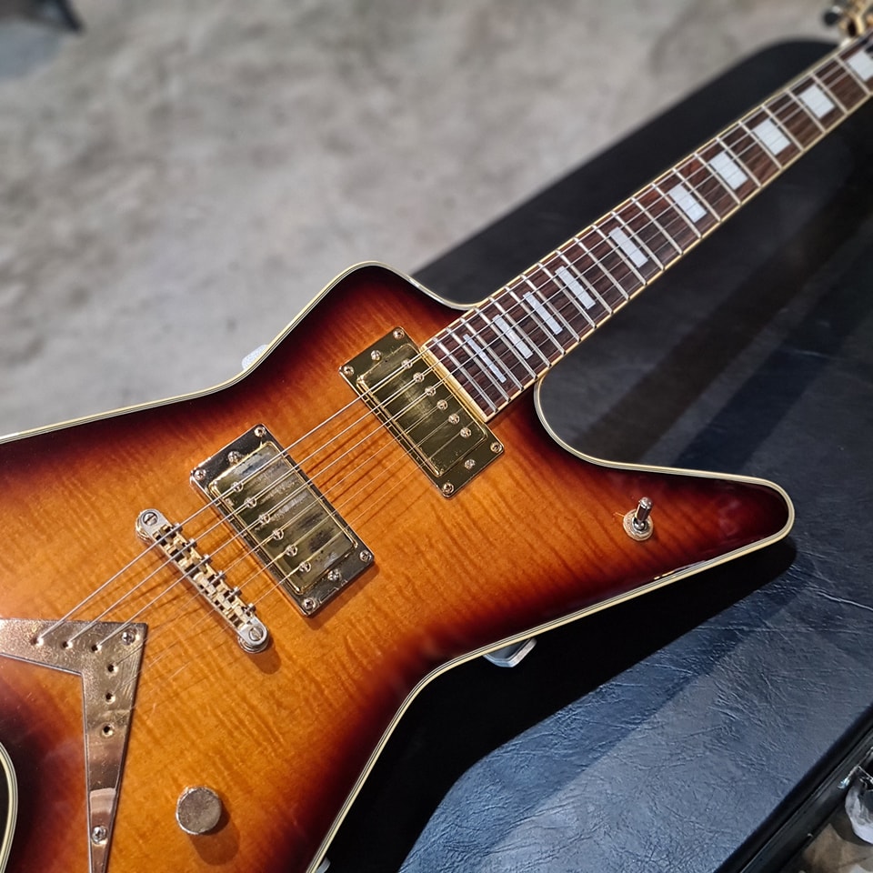 (USED) Dean ML Select Flame Brazilia
