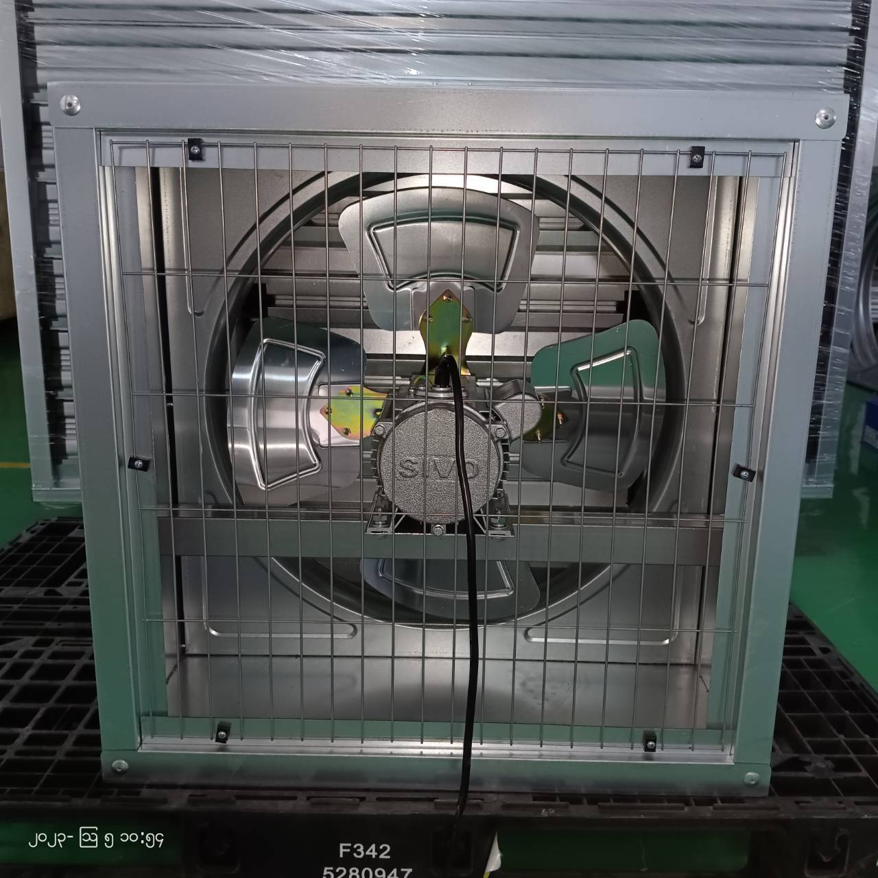 พัดลมฟาร์ม 16"-24" ใบพัดสแตนเลส แบบต่อตรง 220V,380V