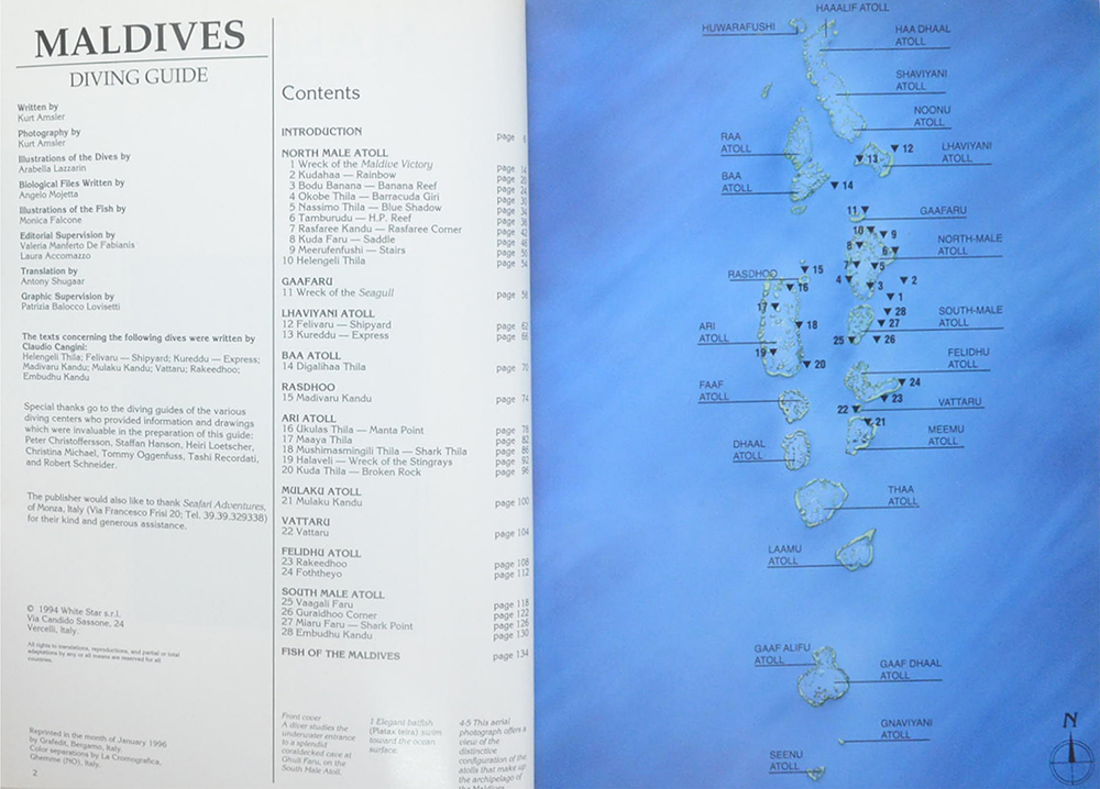MALDIVES DIVING GUIDE