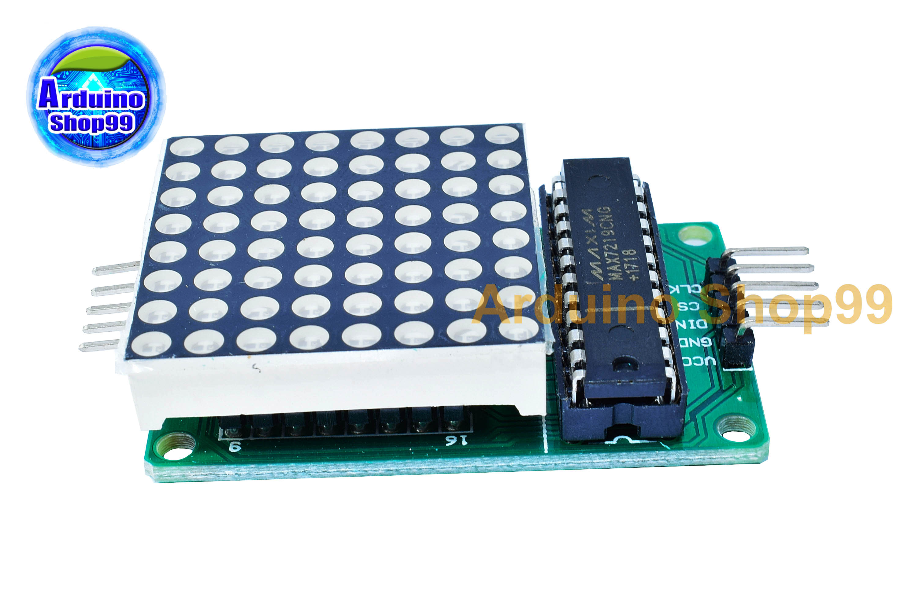 MAX7219 dot matrix module control module