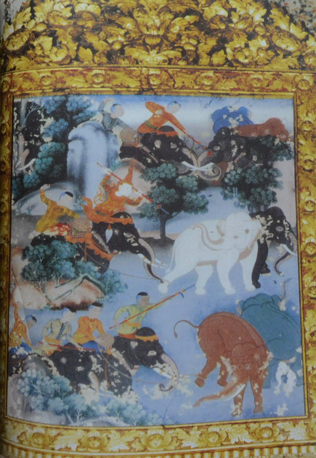 ท่านผู้หญิงอรอวล อิศรางกูร ณ อยุธยา (การจับช้างหรือการคล้องช้าง)