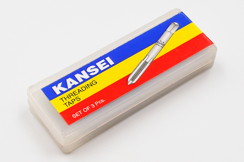 ต๊าปเกลียวตัวผู้ KANSEI ขนาดนิ้ว/หุน : 1/8"BSPT - 1"BSPT