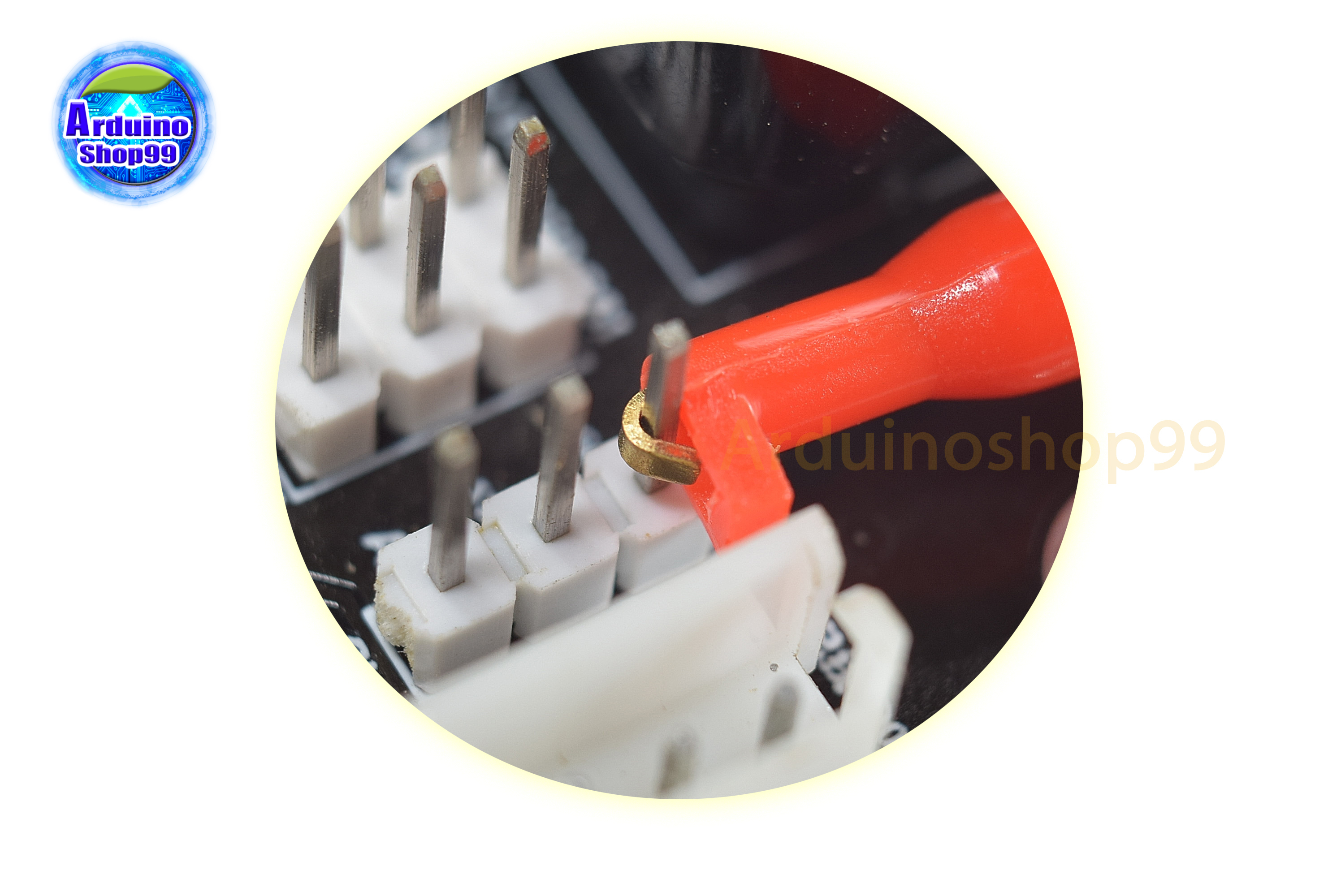 สายต่อ banana plug wire turn test hook ยาว 1 เมตร