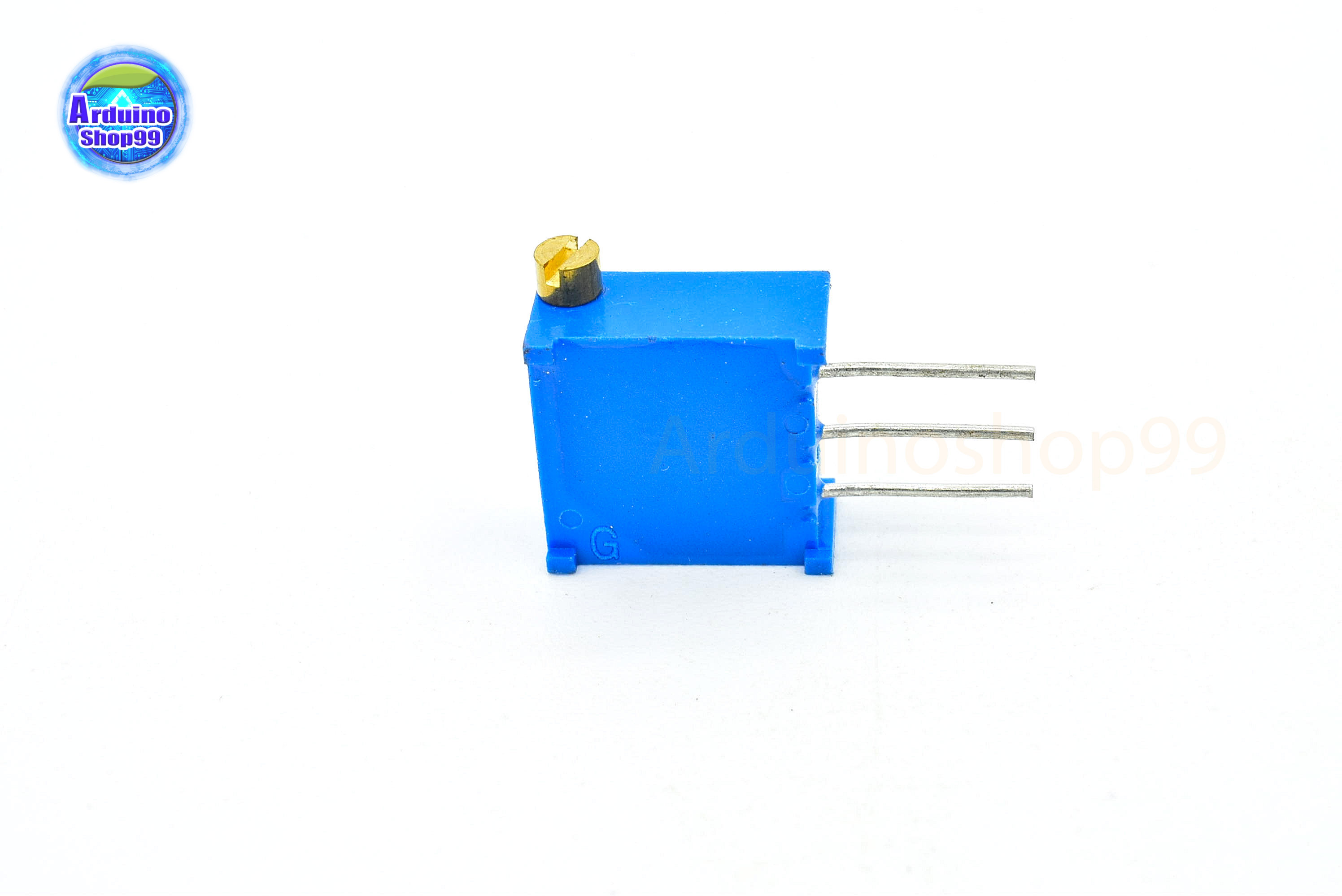 100k Ohm ความต้านทานปรับค่าได้ #3296(Tower) 2 ตัว (รุ่นพิเศษ)