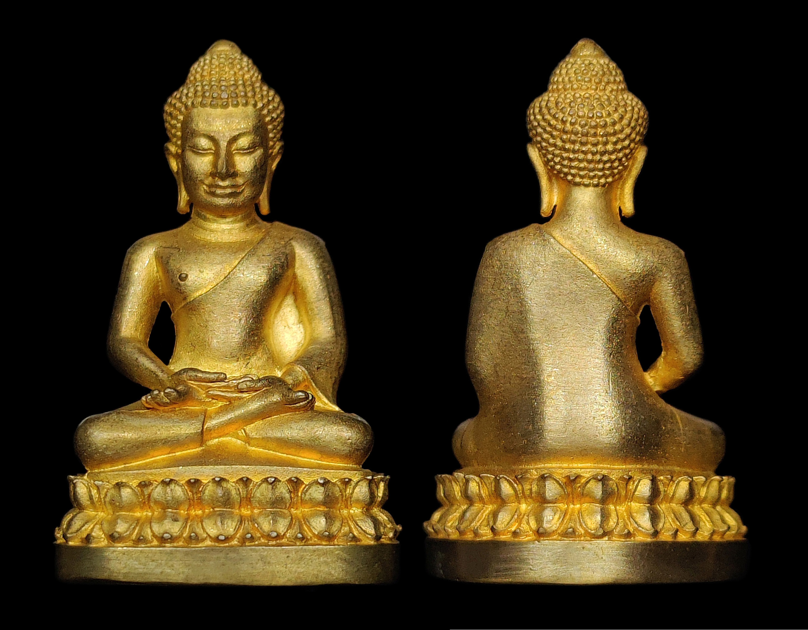 พระนิรันตราย สำนักงานตำรวจแห่งชาติ พิธีพุทธาภิเษก ณ วัดบวรนิเวศฯ ปี2555 เนื้อสัมฤทธิ์ กริ่งดัง ตอกโค๊ต ตร.๑๒๕๔๔๗ สภาพสวยพร้อมกล่องเดิมๆ