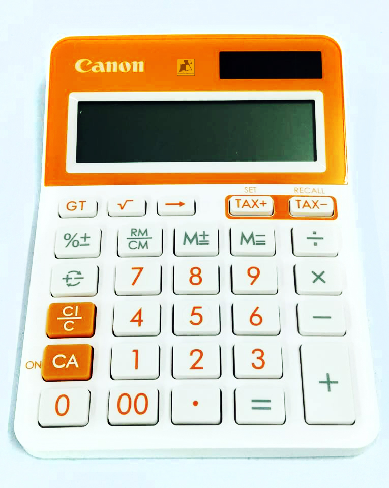 เครื่องคำนวณเลข Canon รุ่น LS-123T จำนวน 12 หลัก