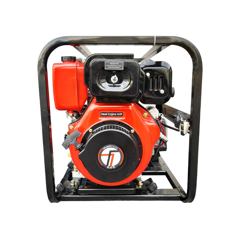 TAZAWA TAZ-D-FP30E เครื่องสูบน้ำดับเพลิง 3"x3" H.78m 670L/min ดีเซล 14HP กุญแจ