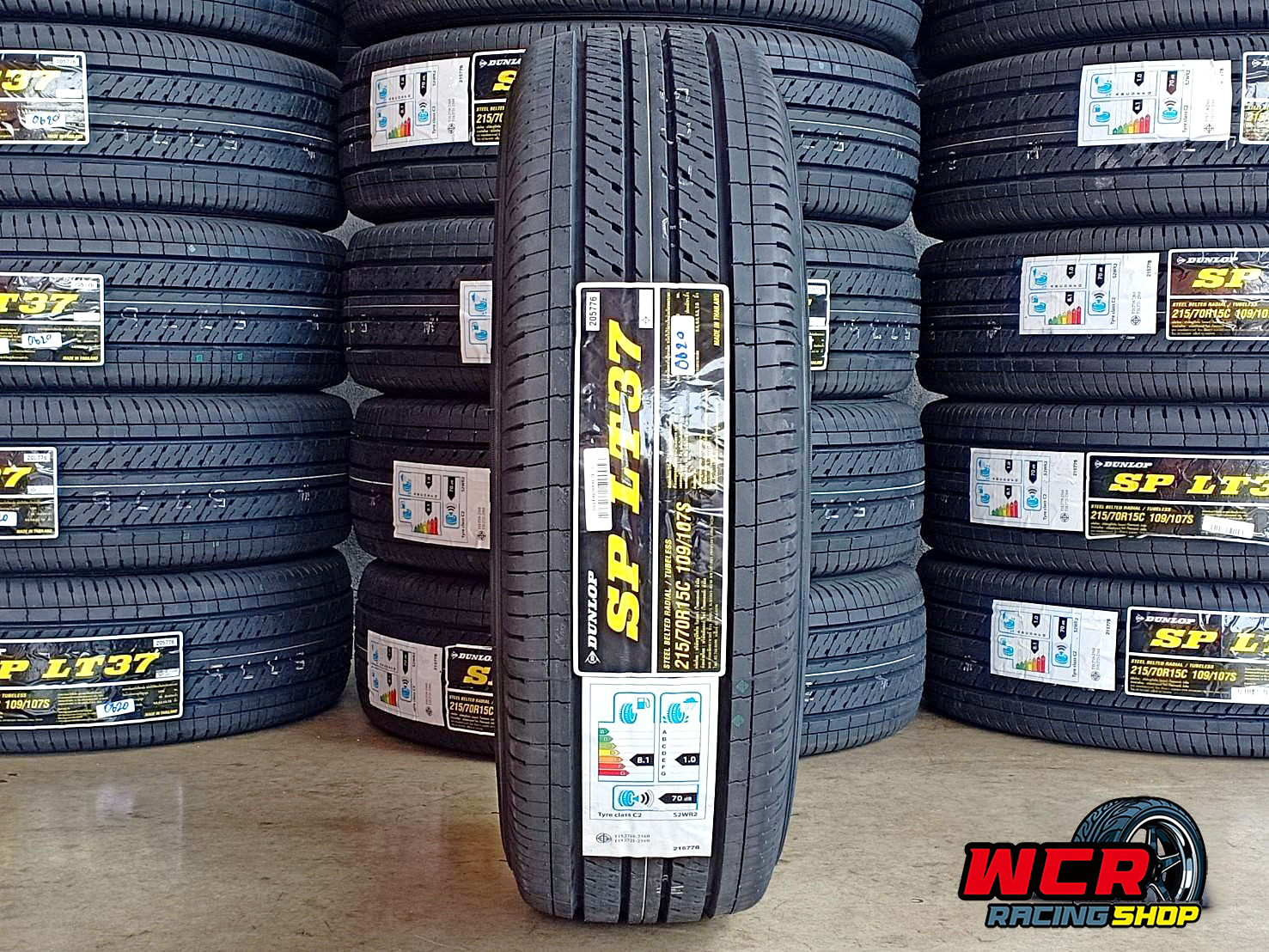 ยาง DUNLOP SP LT37 ขนาด 215/70R15
