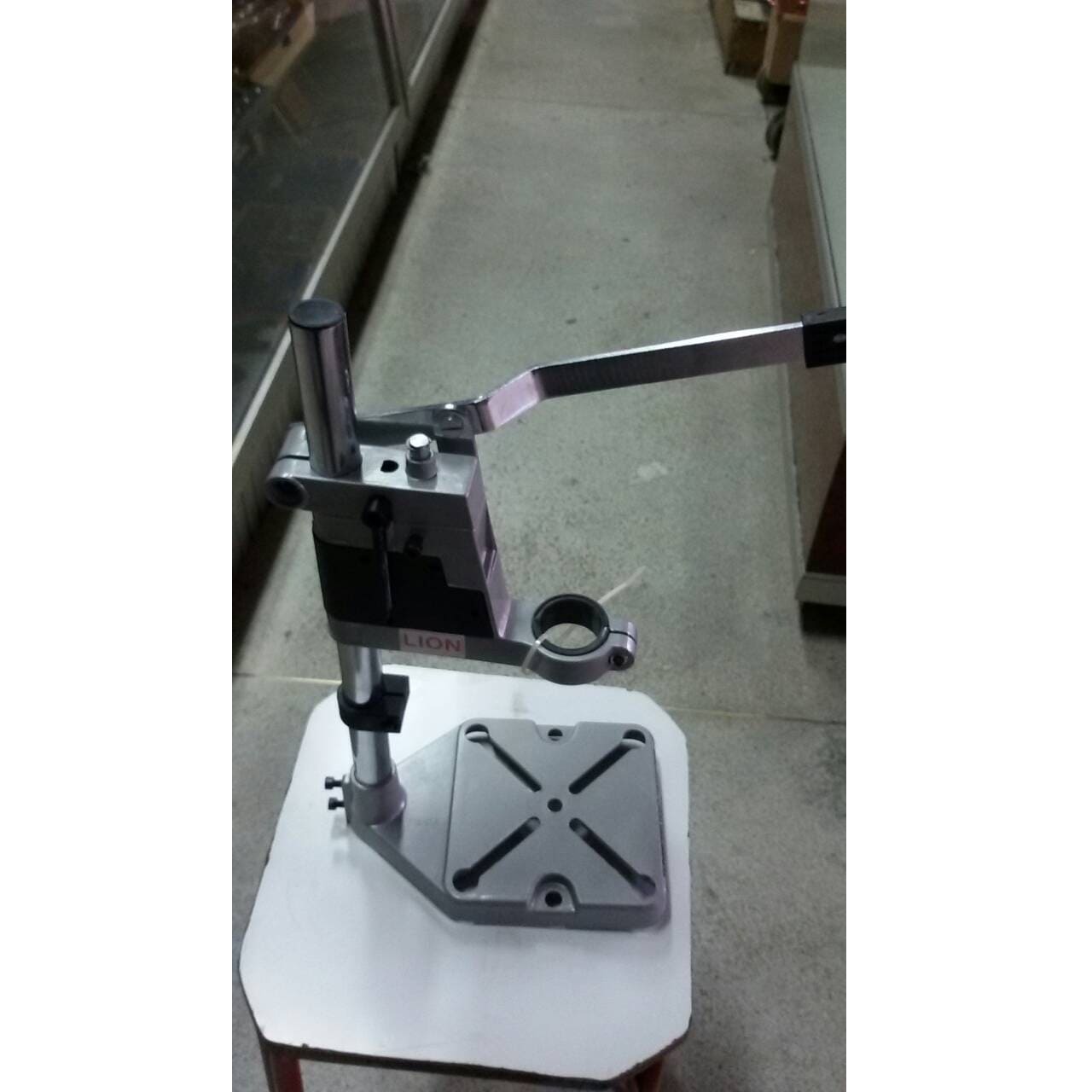 LION ขาตั้งสว่านมือ แท่นจับสว่านมือ