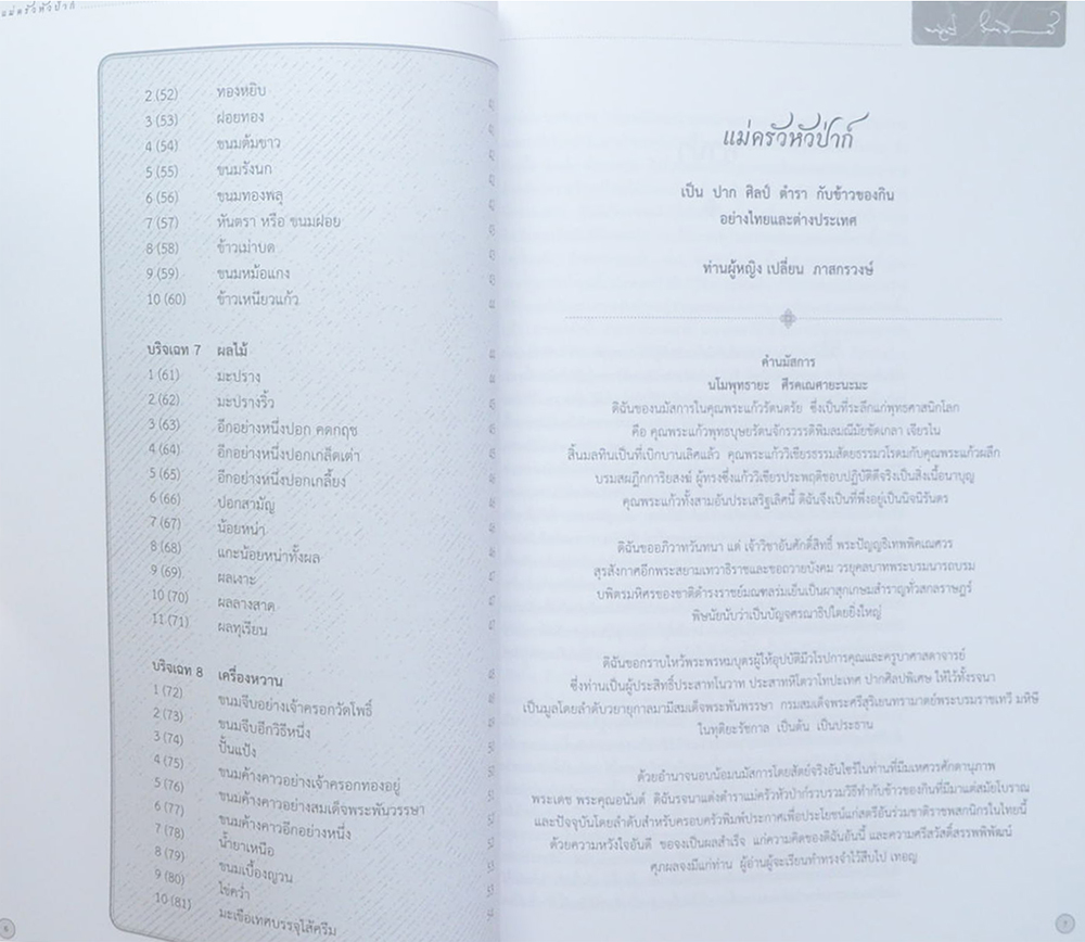 บันทึกความทรงจำ ด้วยรัก-อาลัยยิ่ง (ตำราแม่ครัวหัวป่าก์)