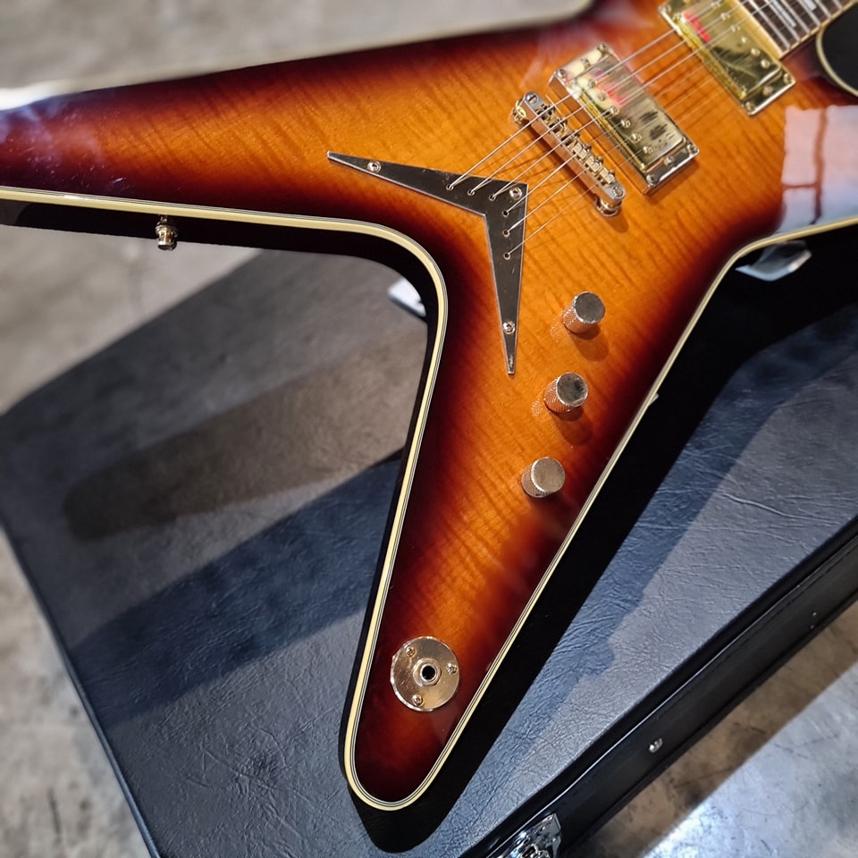 (USED) Dean ML Select Flame Brazilia