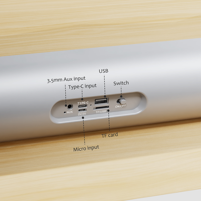 d-power ลำโพงบลูทูธ รุ่น SP09 กำลังขับ 10วัตต์ ลำโพงซาวบาร์ เชื่อมต่อทีวี, Notebook, Computer ได้ ประกัน 1 ปี