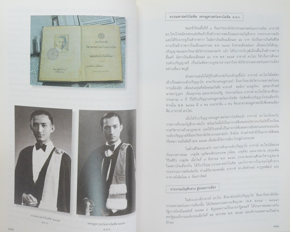 ดร.ไสว สุทธิพิทักษ์ (ชีวิตและงาน) (ขายตามสภาพ)