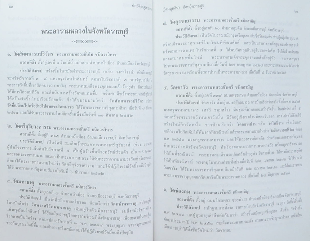 ประวัติวัดสุรชายารามพระอารามหลวง