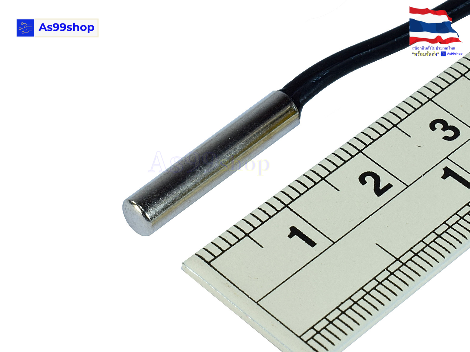 0.3m Waterproof NTC Temperature Sensor 10K 1% 3950 Accuracy Temperature Sensing Probe