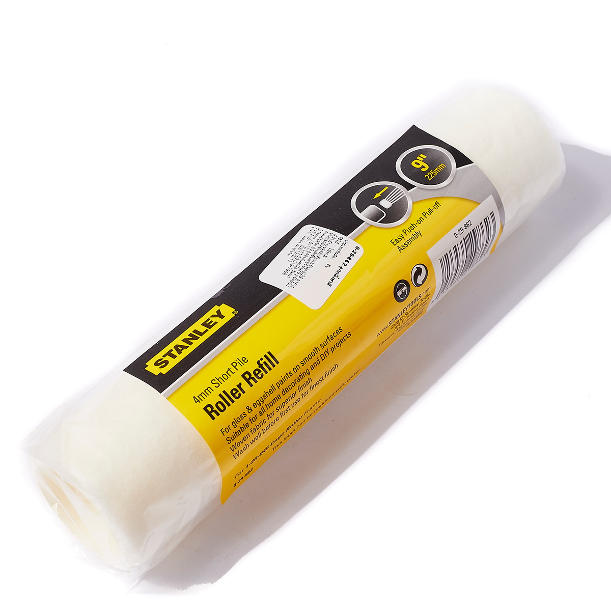 STANLEY 0-29-862 อะไหล่ลูกกลิ้งขนสั้น สีน้ำมัน 9"