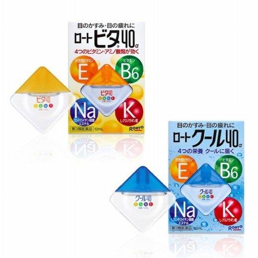 วิตามินหยอดตา Rohto Vita 40 Alpha Eye Drops ของแท้จากญี่ปุ่น