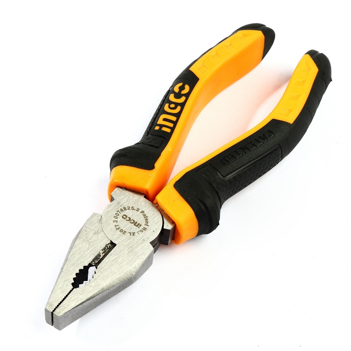 INGCO HCP08168 คีมปากจิ้งจก 6" ด้ามจับยาง