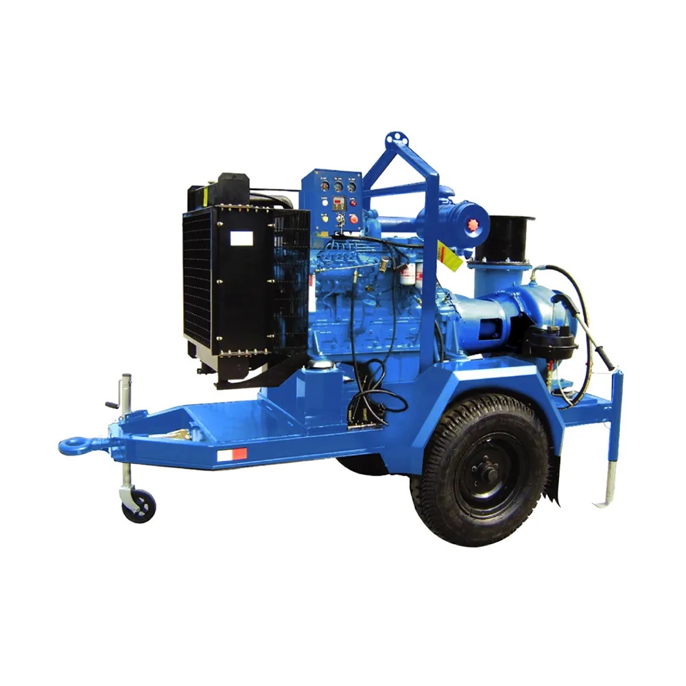 BERGIN BWP-300 เครื่องสูบน้ำ 12"x12" เครื่องดีเซล 130HP 25000L/min