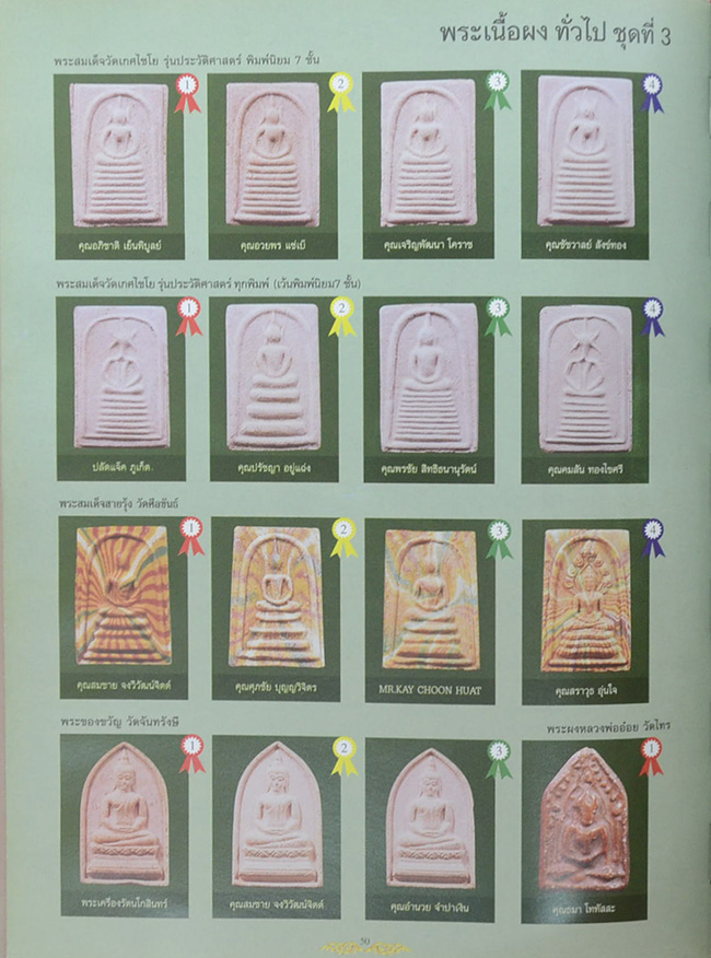 รวมภาพพระชนะเลิศ มหกรรมการประกวด การอนุรักษ์พระเครื่อง พระบูชา และเหรียญคณาจารย์