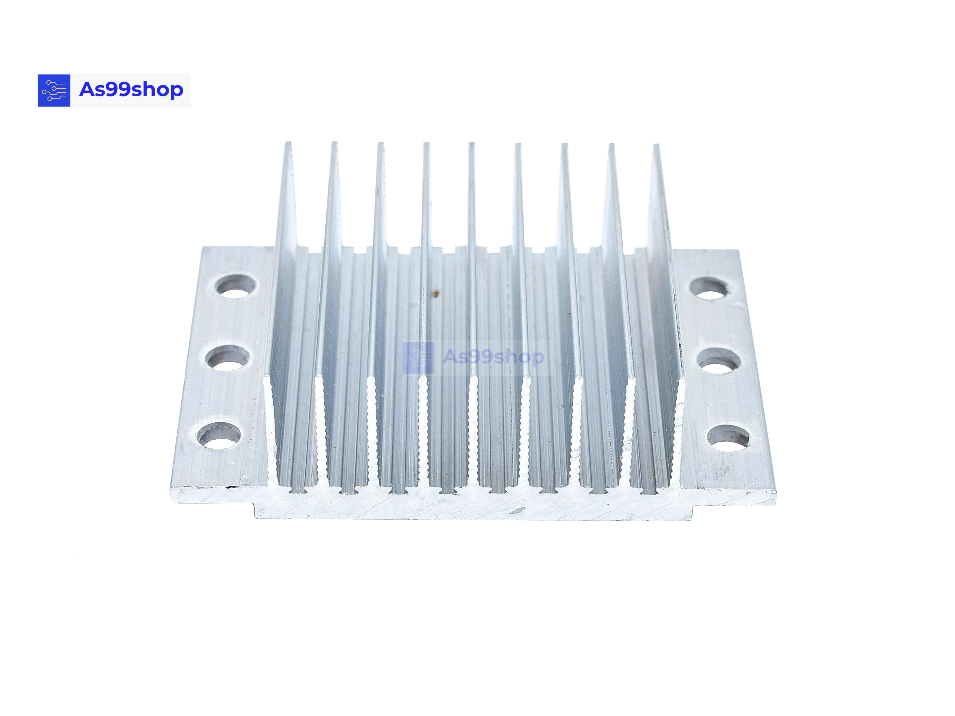 Heat Sink Aluminum Alloy Cooling block ฮีทซิงค์ระบายความร้อนหรือเย็น ขนาด(60*40*20)