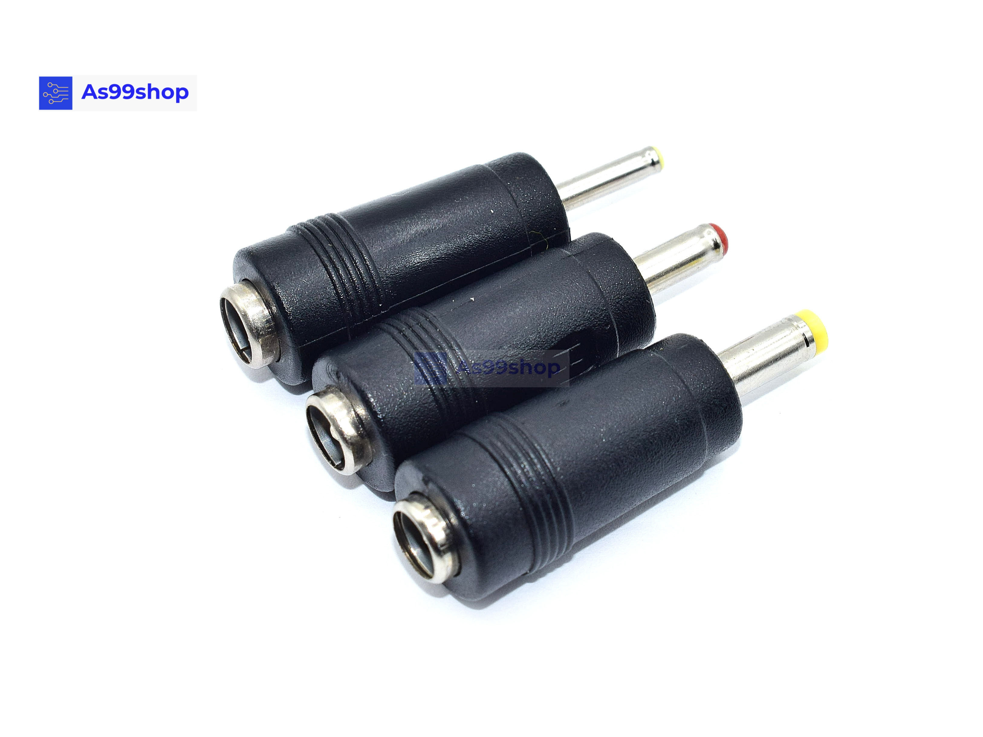 หัวแปลง DC power adapter 5.5*2.1 female to 2.5*0.7 ,3.5*1.35 ,4.0*1.7