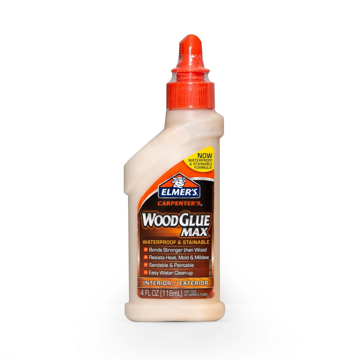 ELMER'S กาวลาเท็กซ์ติดไม้ WOOD GLUE MAX 4oz. ผสมเส้นใยไม้