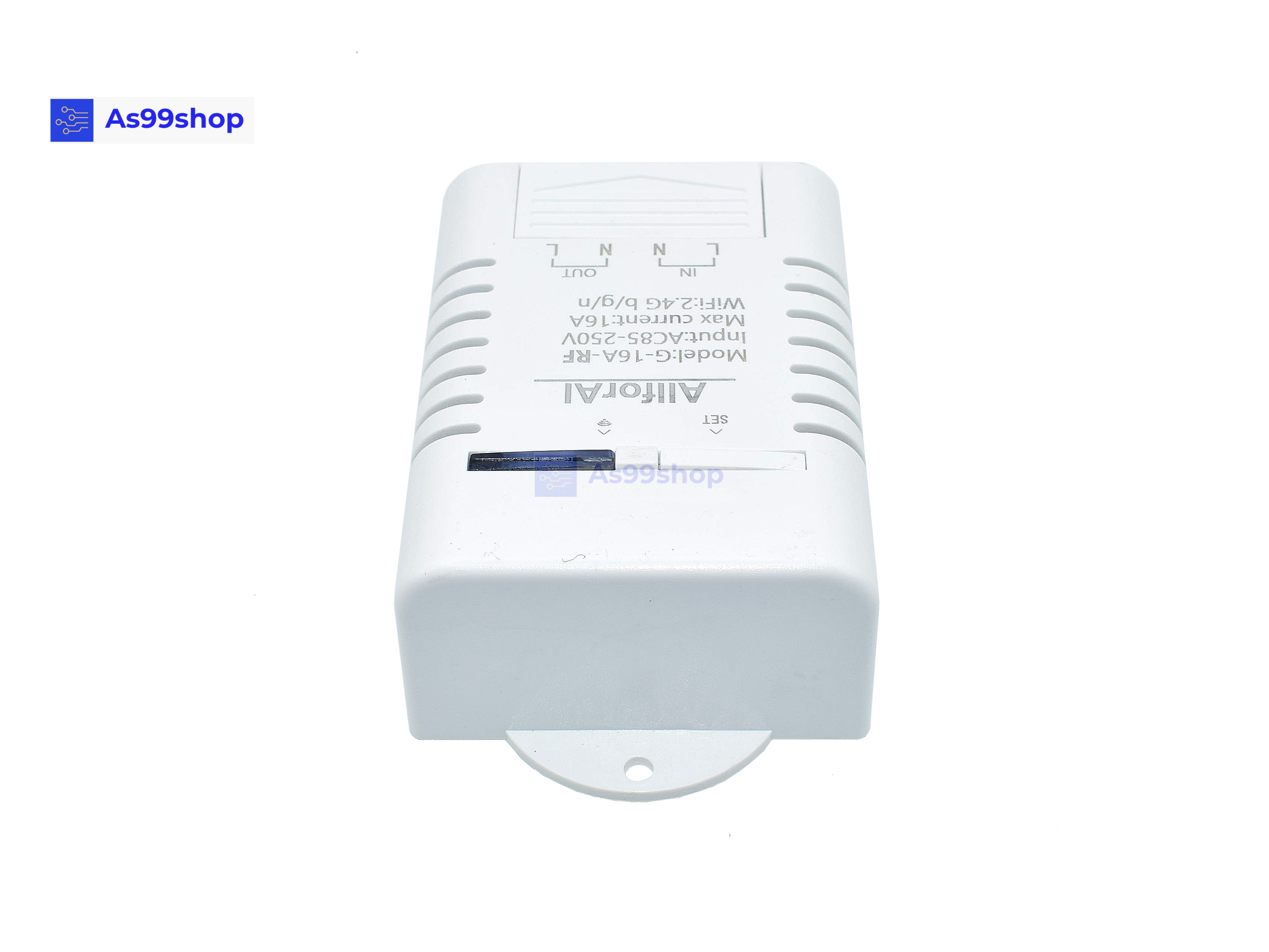 Single Channel AC 85V-250V 16A-RF WiFi + 433Mhz