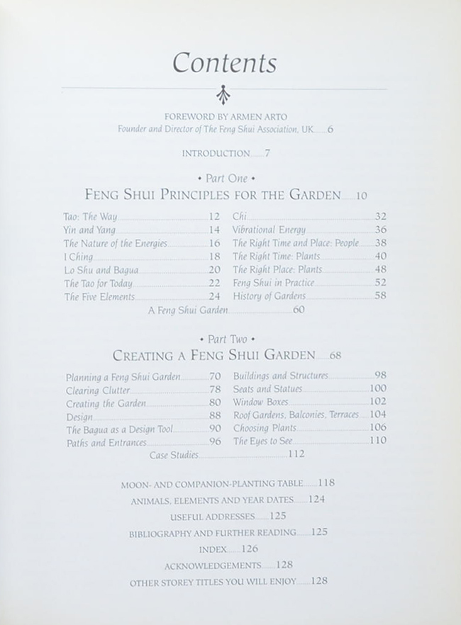 THE FENG SHUI GARDEN