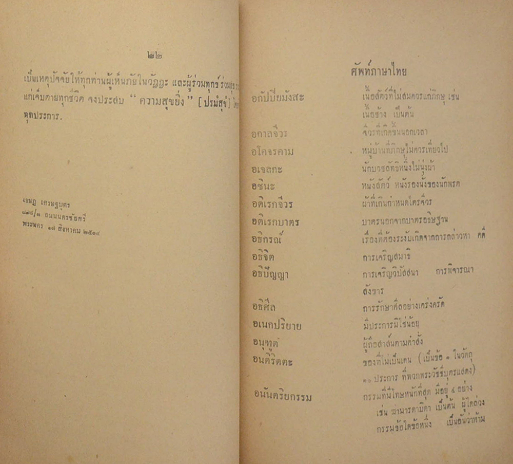 วิเคราะห์ธรรม และ ศัพท์ศาสนา (ไทย-ไทย-อังกฤษ)