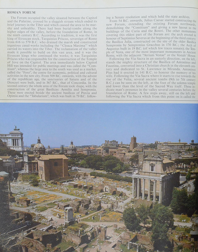 ROME Down through the centuries