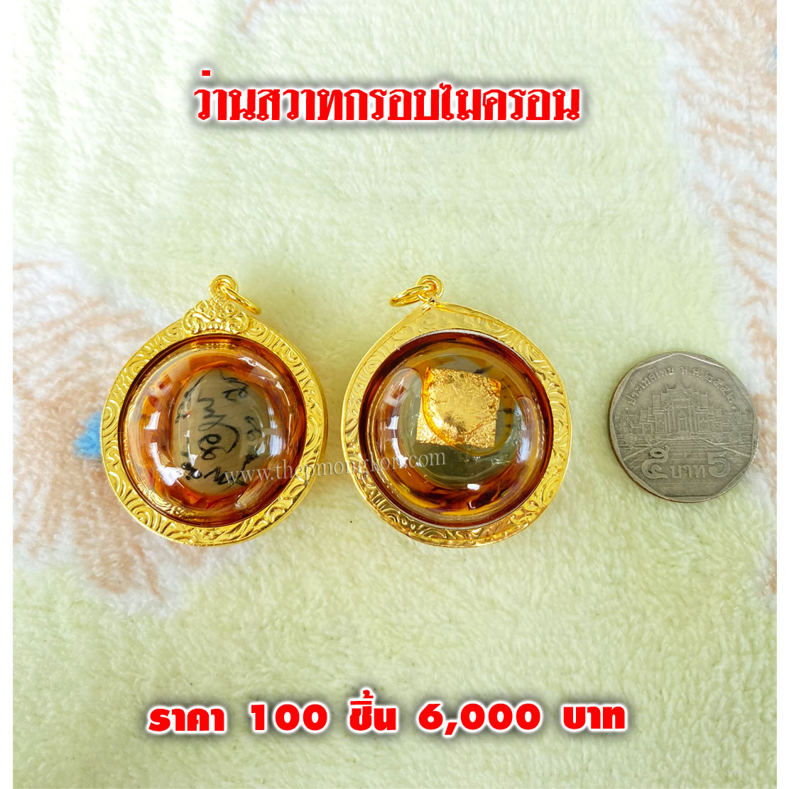 ว่านสวาทกรอบไมครอน (จำหน่ายราคาส่งขั้นต่ำ 100 ชิ้น) 6,000 บาท เฉลี่ยชิ้นละ 60 บาท