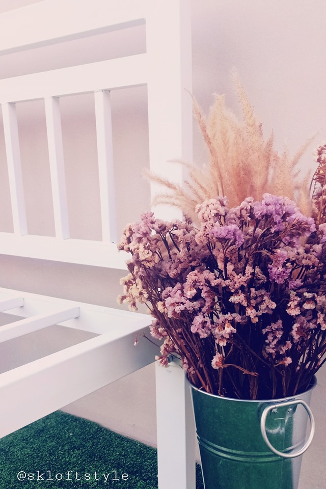 เตียงนอนเหล็ก 3.5 ฟุต สีขาว