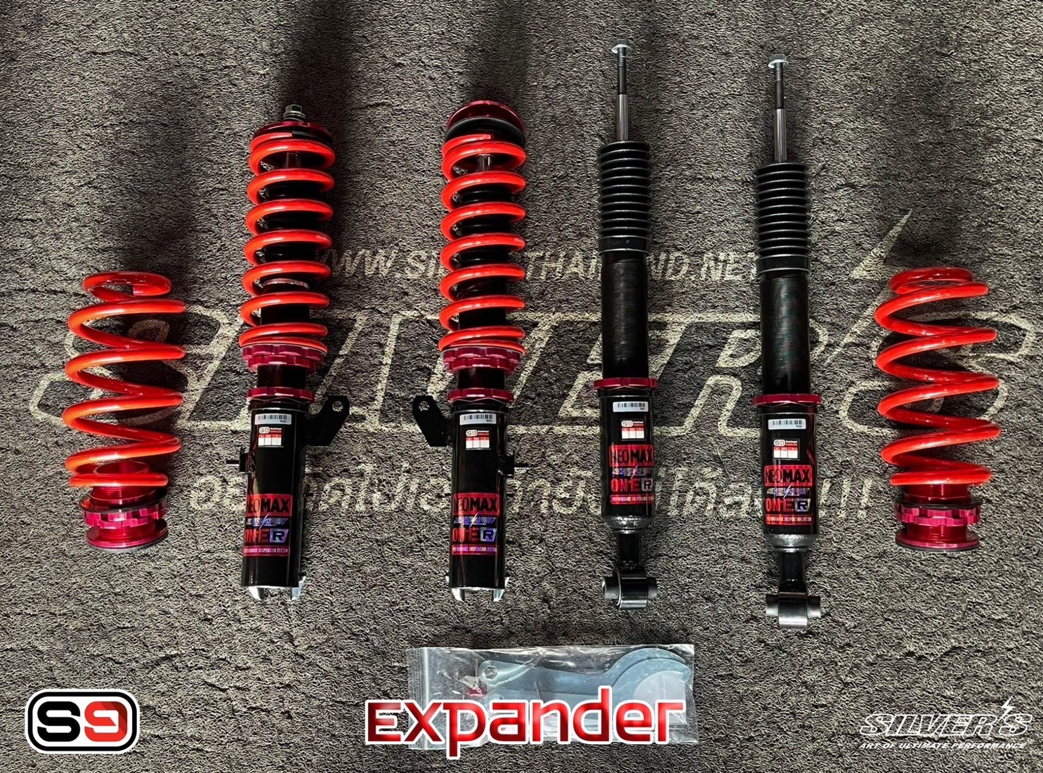 โช๊คอัพสตรัทปรับเกลียว Silver’s รุ่น Neo Max One สำหรับรถรุ่น EXPANDER
