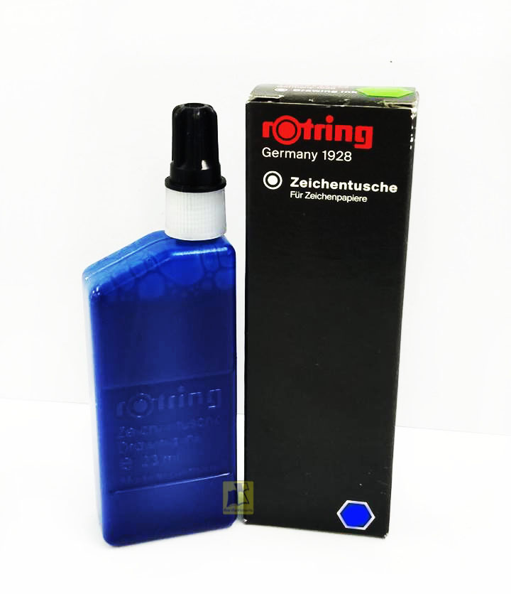 น้ำหมึกขวด rotring 23 มล. #สีน้ำเงิน