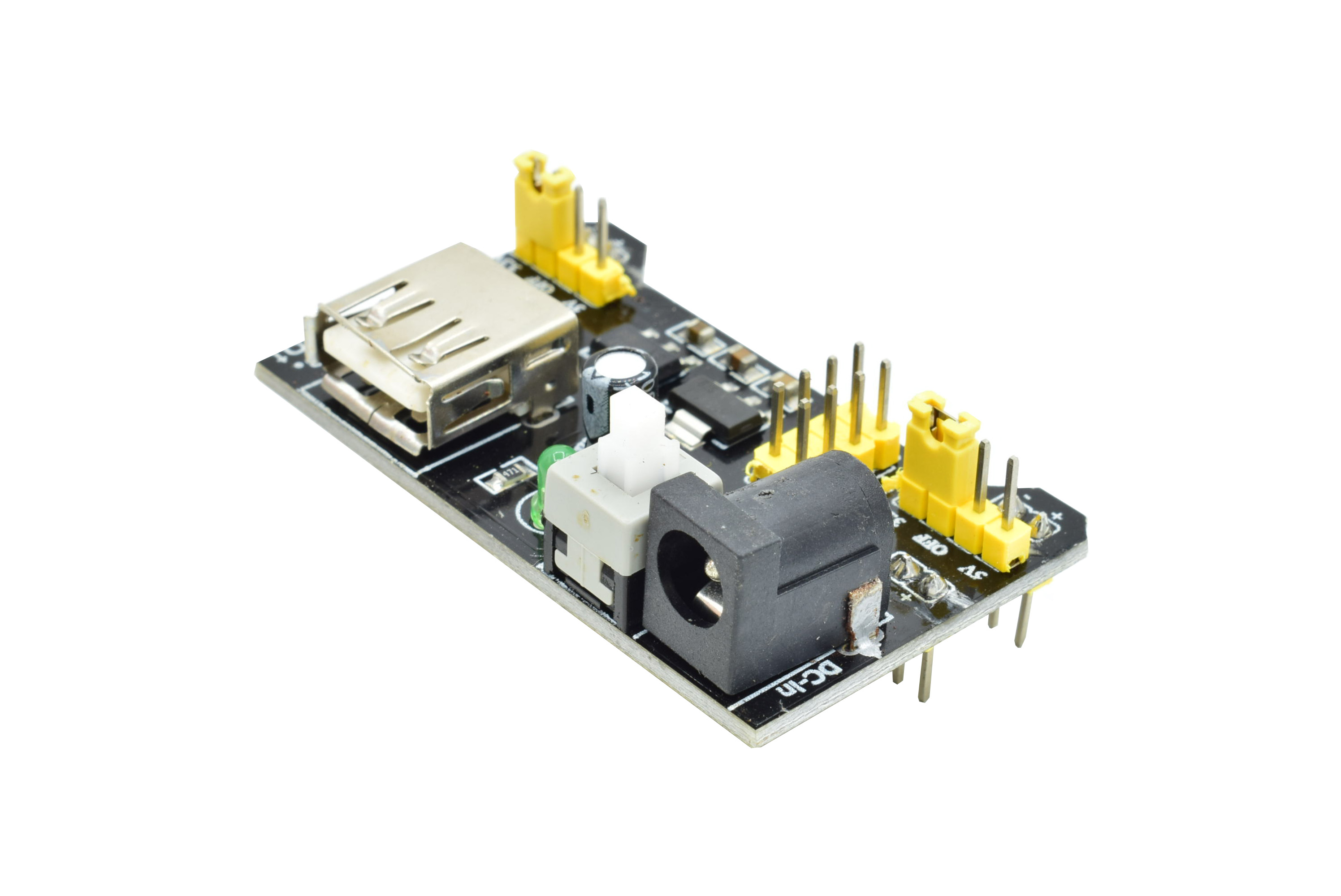Breadboard dedicated power supply module compatible 5V, 3.3V