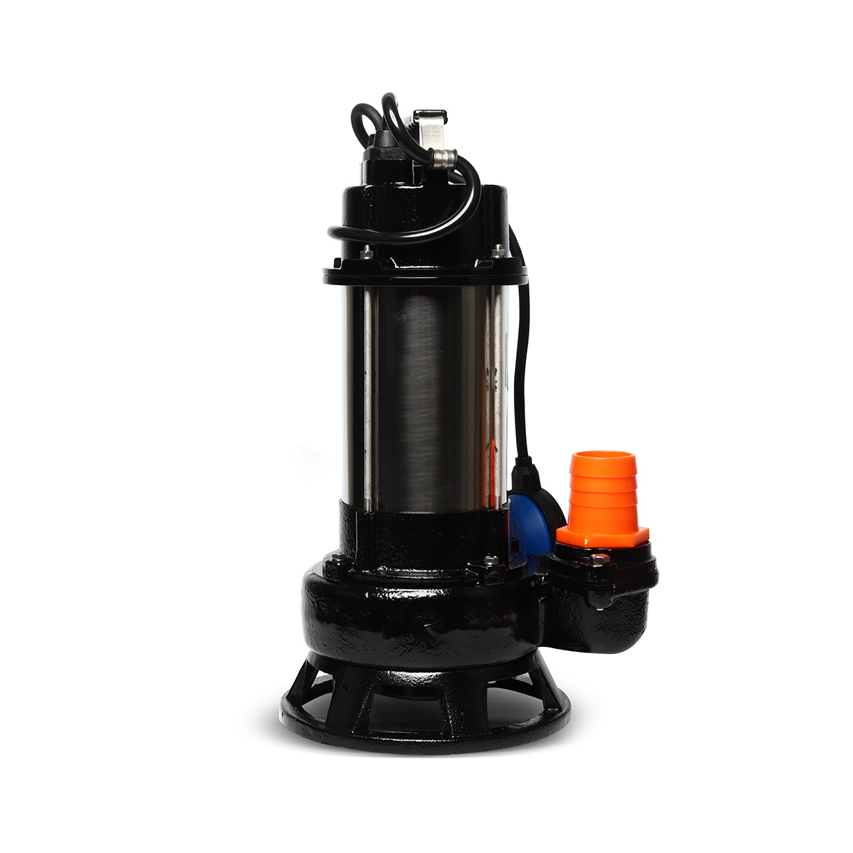 SHOWFOU SSA-112D ปั๊มแช่ดูดโคลนเสื้อสแตนเลส 2" 1HP/220V ลูกลอย