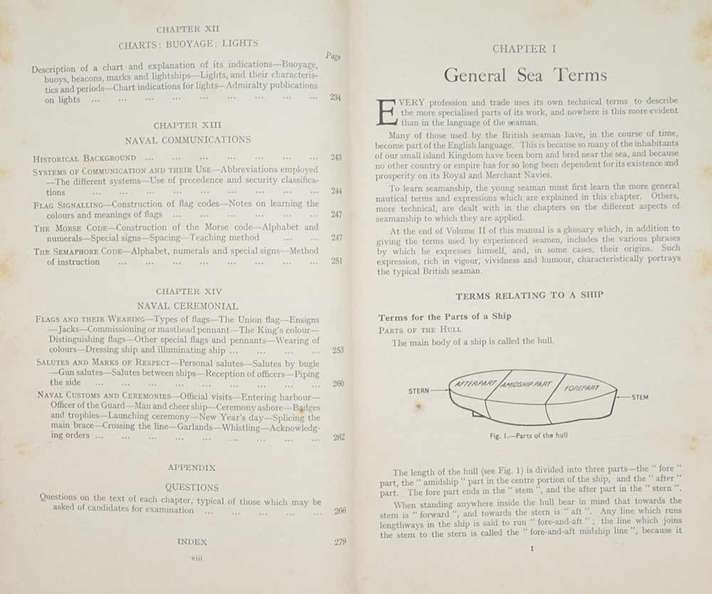 MANUM OF SEAMANSHIP VOL. I-III (3 เล่ม)