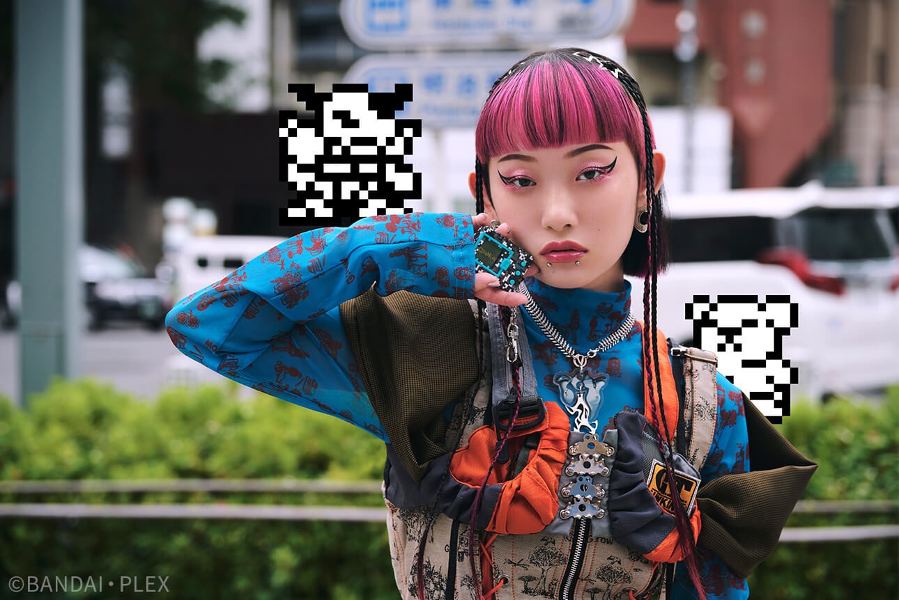 BANDAI DIGIMON Digital Monster V-PET HYPE DROP EDITION feat. Utaha - Mosiac Blue COLOR ดิจิม่อน วีเพ็ท ไฮป์ดรอป อุตาฮะ[LOT JP]