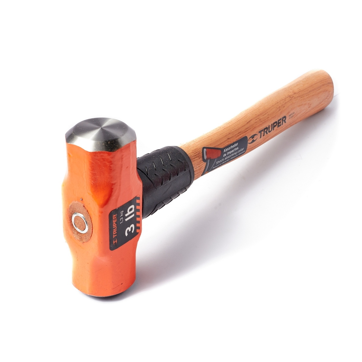 TRUPER MD-3M ค้อนปอนด์ด้ามไม้ 12" 3 ปอนด์