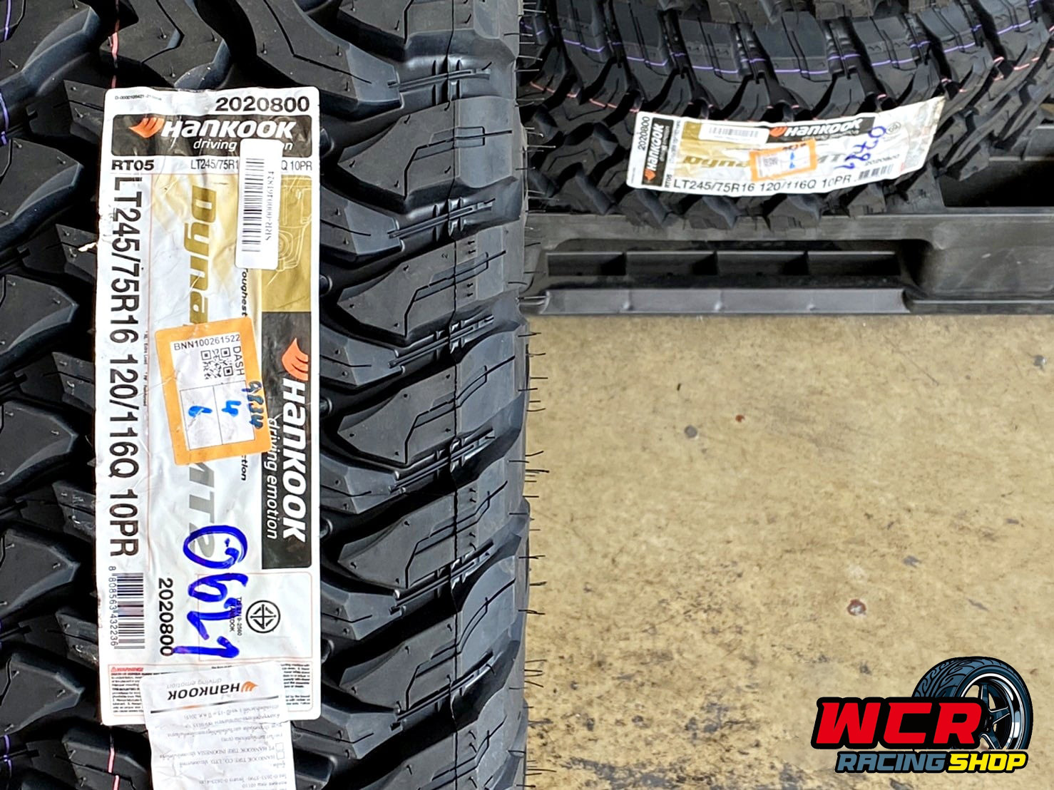 ยาง HANKOOK DYNAPRO MT2 RT05 ขนาดยาง 245/75R16