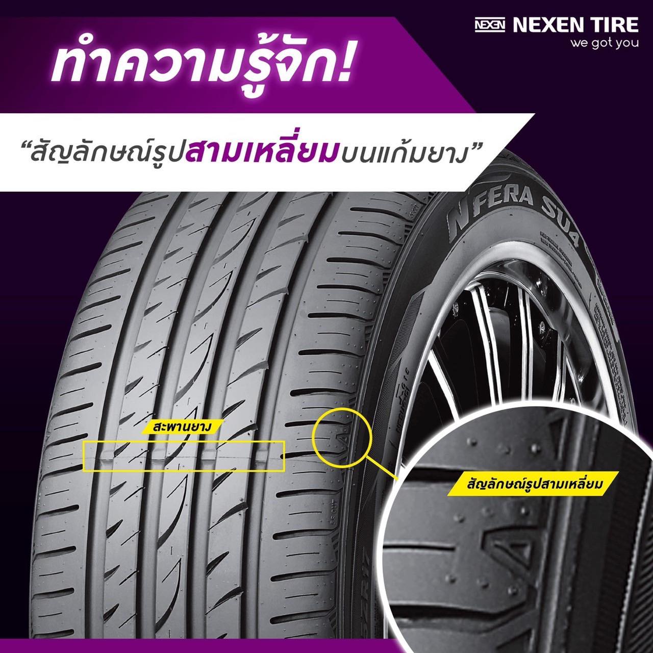 ยาง Nexen SU4 ขนาด 185/55-15