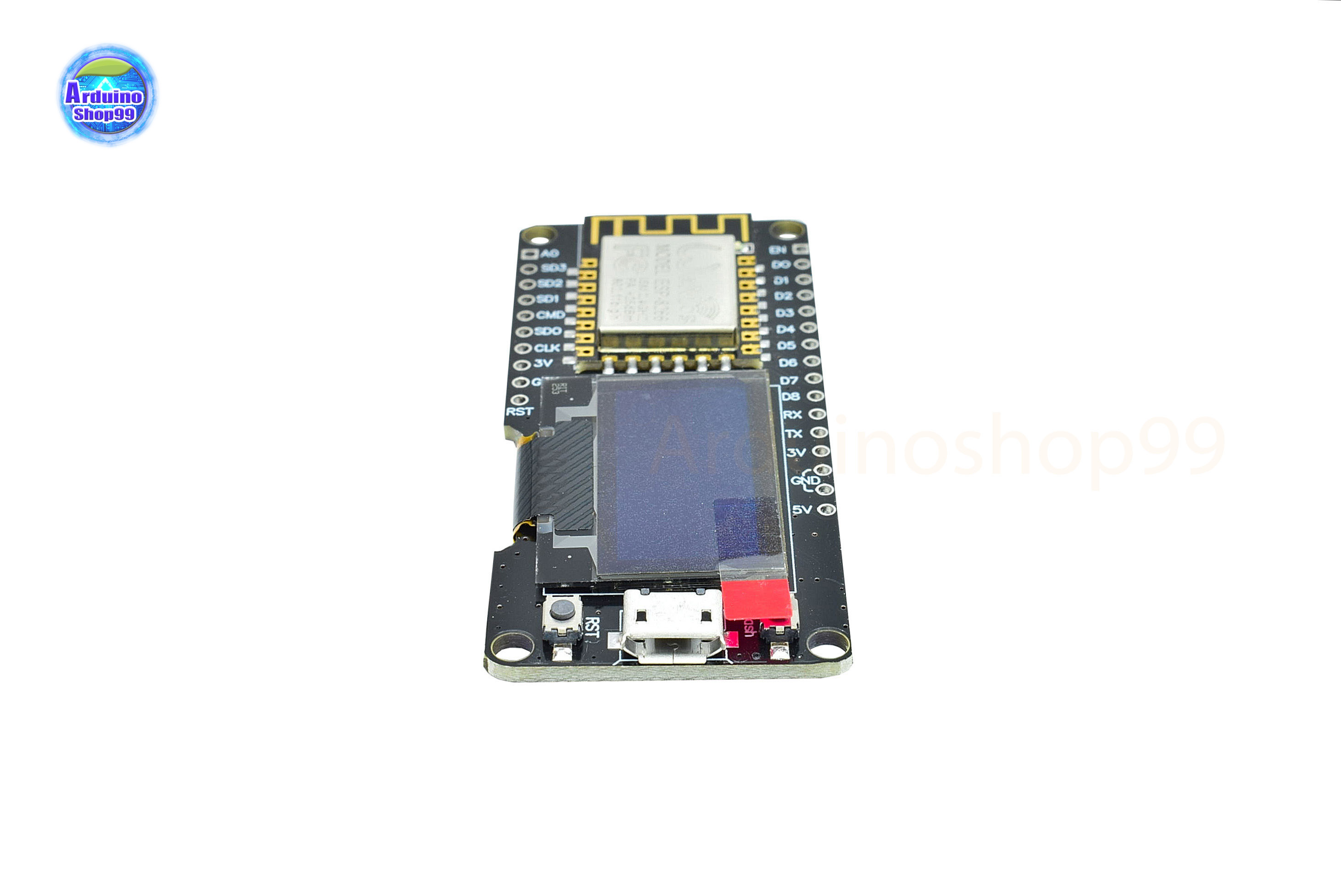 Wemos Nodemcu Wifi ESP8266 + 0.96 Inch OLED Board